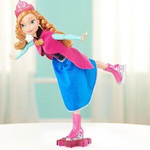 New in Box-Mattel Disney Frozen  Ice Skating Anna 11.5"